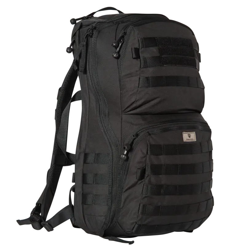 Oferta limitowana Plecak Taktycny Combat Backpack 1.0 30-40L Snigel Czarny (100278)