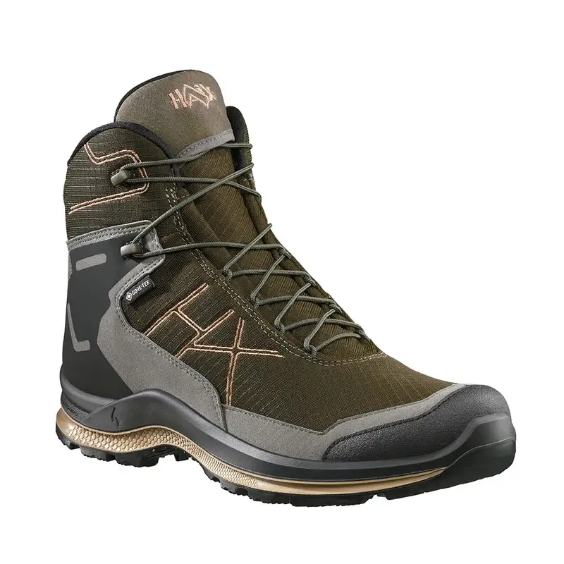 Bezpieczne zakupy Buty Black Eagle Adventure 3.0 GTX Mid Haix Gore-Tex Khaki /Rock (330154)