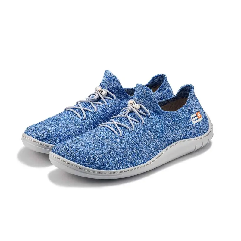Wysoka jakość Buty Męskie Barefoot Merino Brubeck Janoniebiesko / Szare (SH5003M)