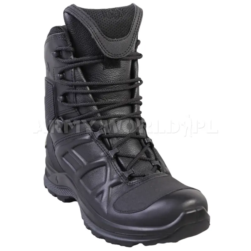 Buty Sportowe Taktyczne Haix Black Eagle Tactical 2.0 Moto GTX Gore-Tex High Czarne Nowe II Gatunek Bezpieczne zakupy