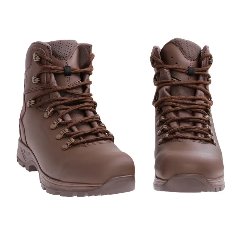 Popularny Buty Bojowe Haix Forsvaret Combat Boots Heavy GTX Gore-Tex Brąz Nowe II Gatunek
