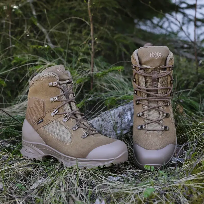 Tani Buty HaixBojowe Wojskowe Francuskie Nepal 2.0 GTX Combat Gore-TexVibram Coyote (203331) Nowe II Gatunek