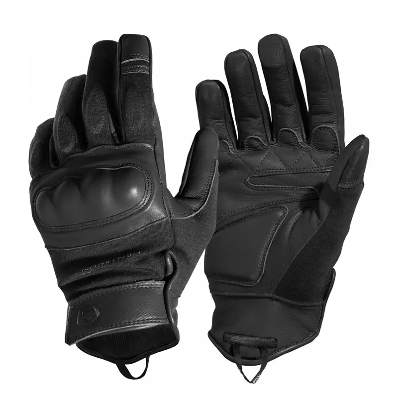 Wyprzedaż Rękawice Taktyczne Storm Nomex® Pentagon Czarne (P20021-CU)