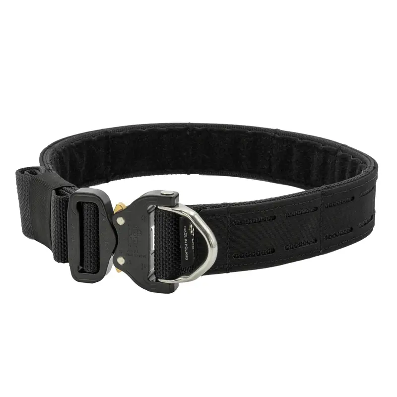 Pas Taktyczny Sztywny Cobra D-Ring MOLLE Combat Lab Czarny Bezpieczne zakupy