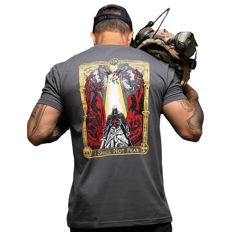 Niska cena T-Shirt No Fear Brothers In Arms Steel Grey