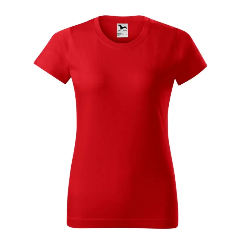Łatwy zwrot T-shirt Damski Basic 134 Malfini Czerwony