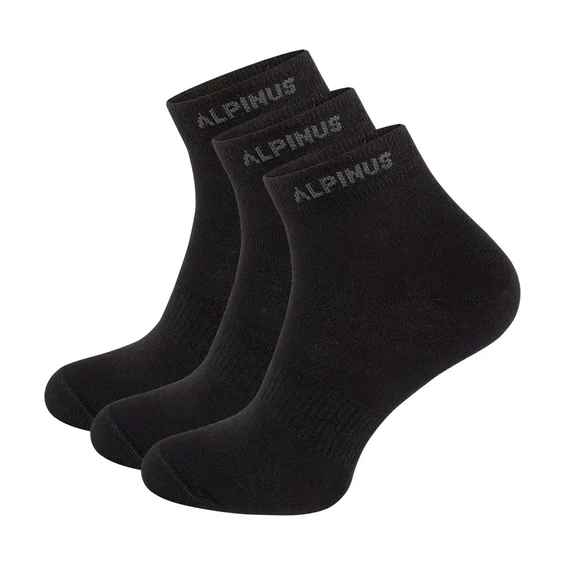 Skarpety Coolmax Alpinus Split 3-Pack Czarne (FI11084) Darmowy zwrot