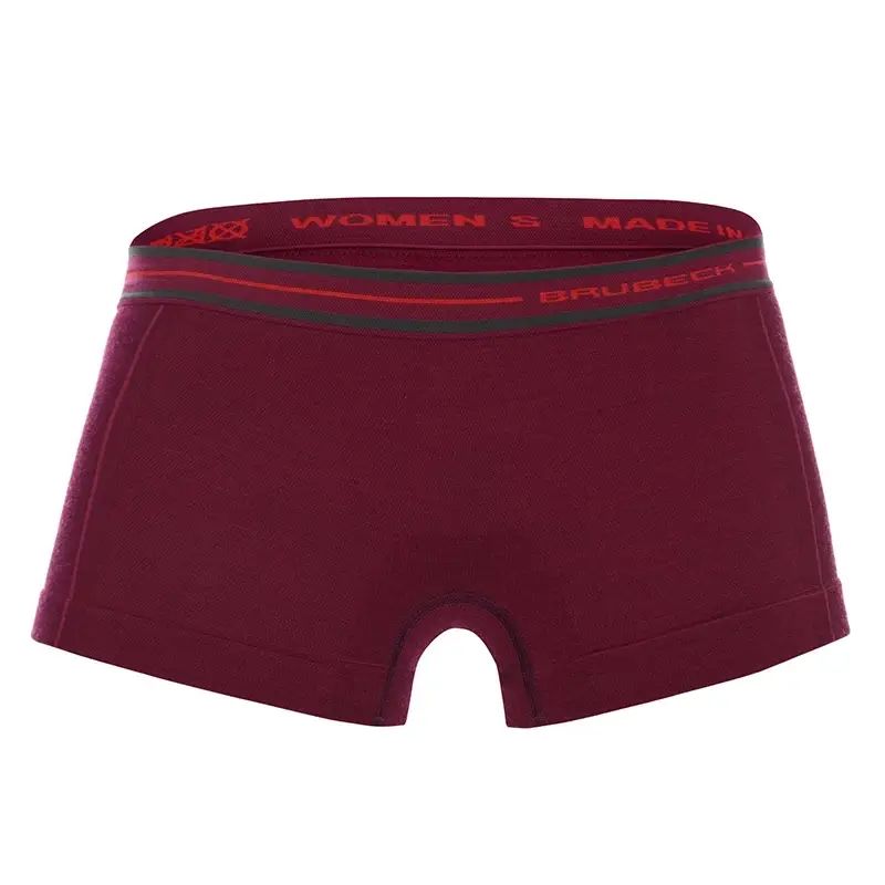 Sprawdź teraz Bokserki Damskie ACTIVE WOOL Brubeck Śliwkowe (BX10860)