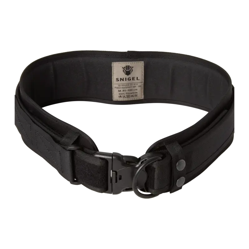Darmowy zwrot Pas Taktyczny Police Equipment Belt Snigel Czarny (100625)