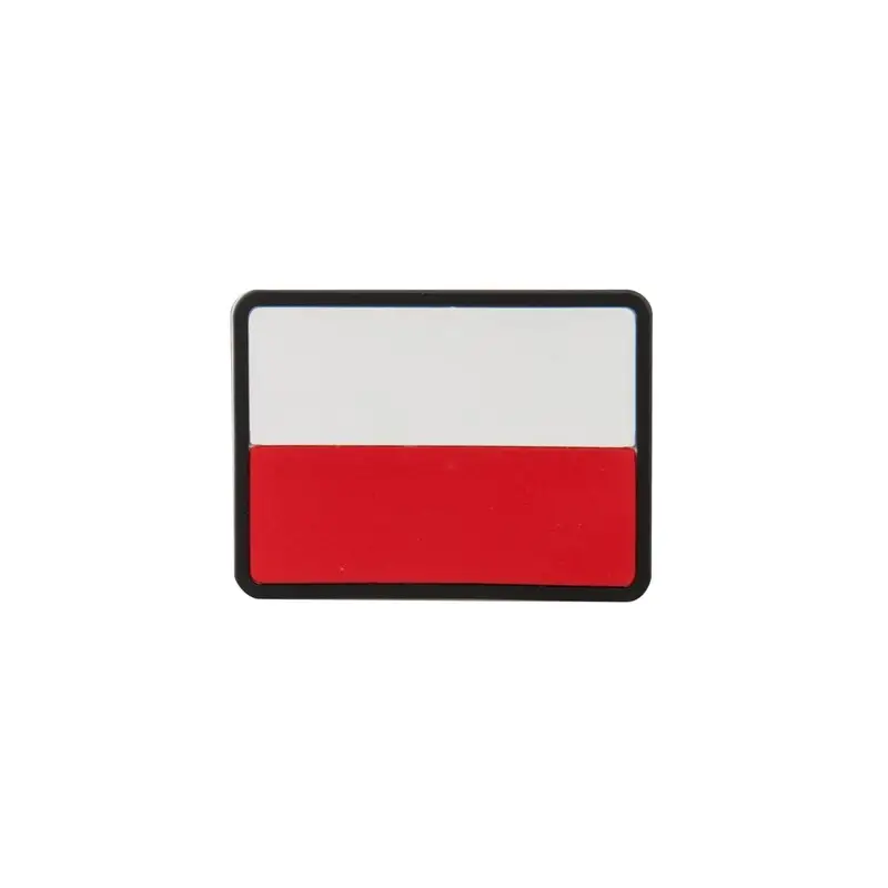 Emblemat PVC Flaga PL Helikon-Tex Biało / Czerwona (OD-FP3-RB-20) Szybka dostawa