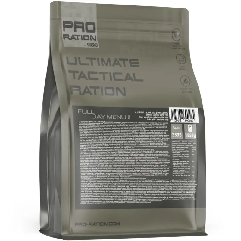 Obniżka ceny Racja Żywnościowa Pro Ration Full-Day Ultimate Tactical Ration - Menu II