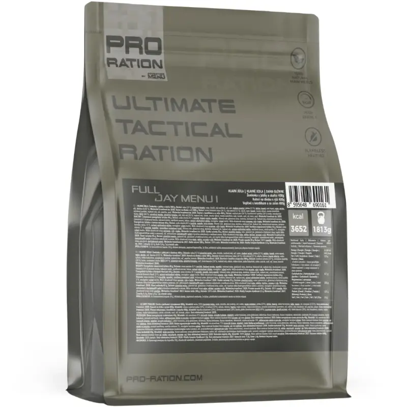 Racja Żywnościowa Pro Ration Full-Day Ultimate Tactical Ration - Menu I Premium