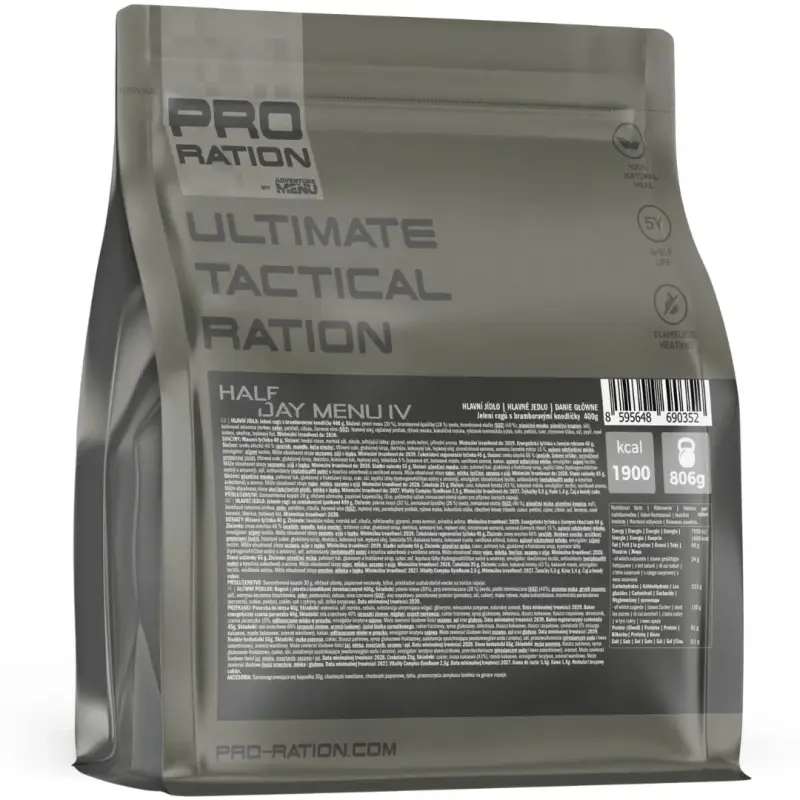 Racja Żywnościowa Pro Ration Half-Day Ultimate Tactical Ration - Menu IV Ekspresowa dostawa
