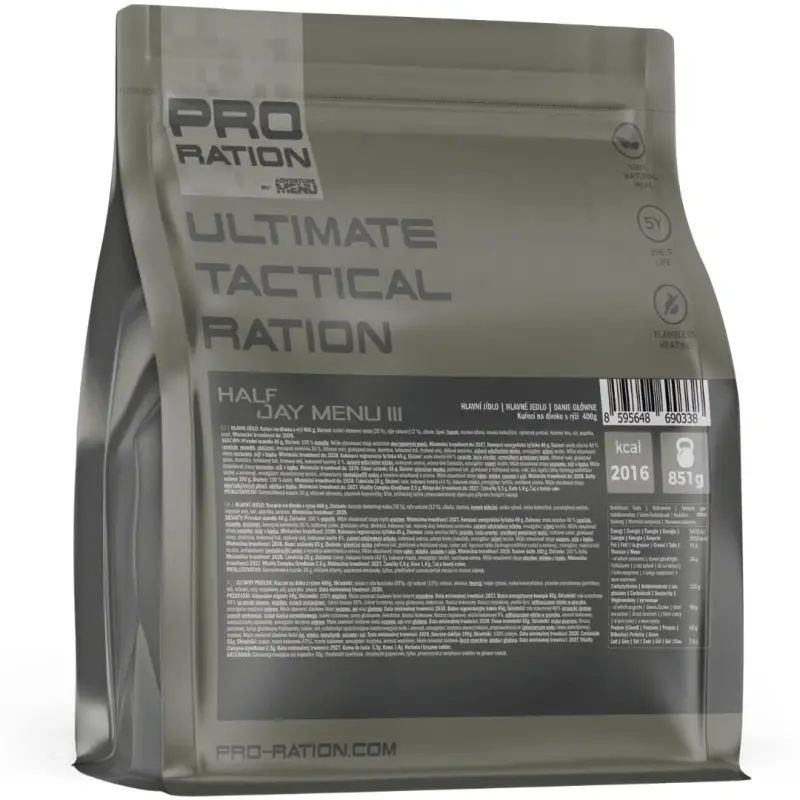Racja Żywnościowa Pro Ration Half-Day Ultimate Tactical Ration - Menu III Wyprzedaż