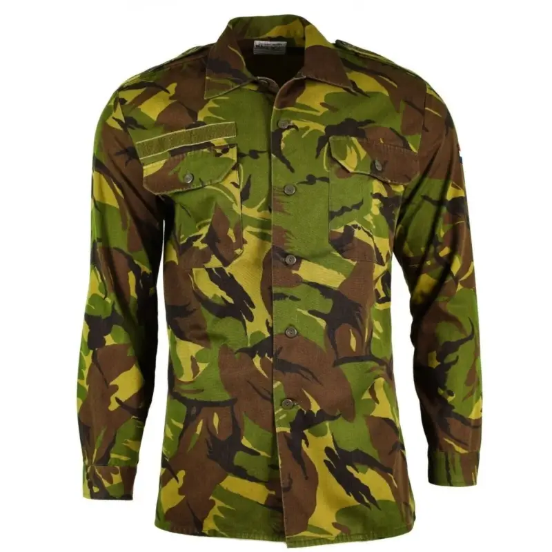 Tylko do końca tygodnia Oryginalna holenderska koszulka armii M65 Woodland DPM Kurtka bojowa Holland Holland