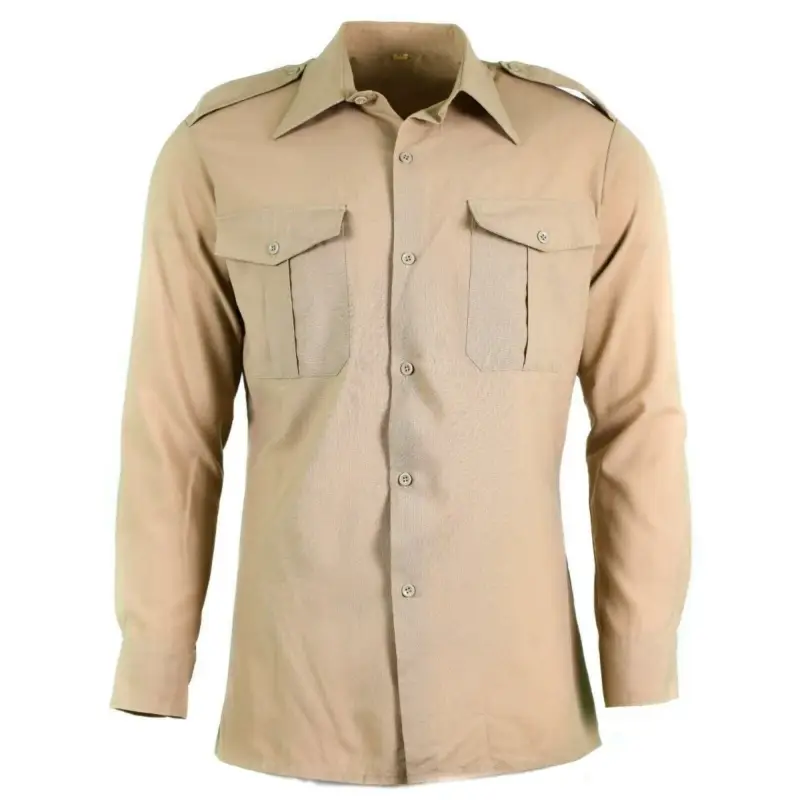 Oryginalny francuska armia deszczowa martwa stock chino khaki wojskowy policjant nowy Zniżka