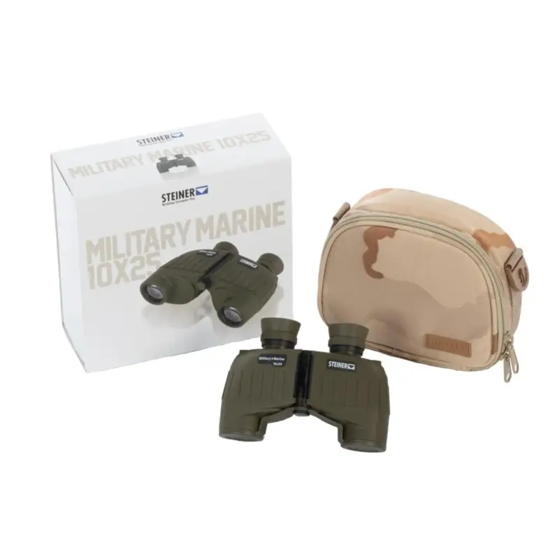 Hit cenowy Steiner Binolets Wojskowy Marine 10x25 Olive Rugged Auto Focus Hunting Optics