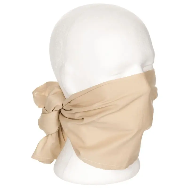 Premium Prawdziwy brytyjska pustynna szalik Khaki Bandana Headwrap 105x40cm 41 „x16” nowy