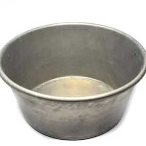 Oryginalny garnek do gotowania armii francuskiej. Aluminiowy bałagan wojskowy Tin Pot Patel Tylko do końca tygodnia