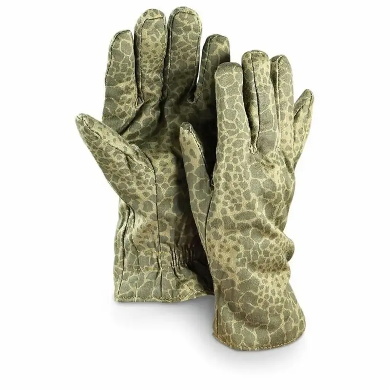 Łatwy zwrot Prawdziwe polskie rękawiczki wojskowe Puma Camouflage Combat Winter Army Problem