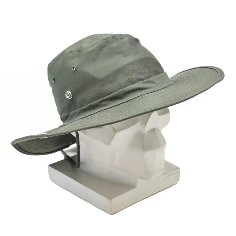 Marka MFH w stylu wojskowym Bush Hat Olive Summer Jungle Panama Bucket Cap Tylko dziś
