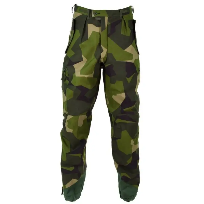 Oryginalne szwedzkie spodnie M90 Splinter Camouflage Field Field Walka Oferta