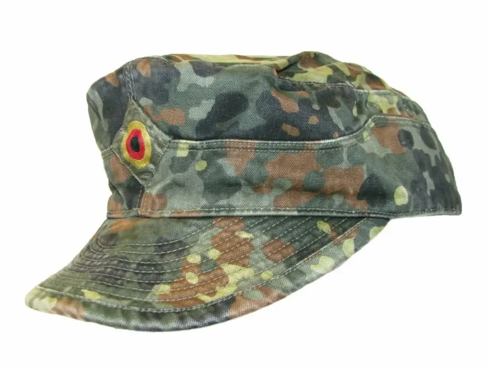 Bezpieczne zakupy Oryginalny armia niemieckiej wojskowej clecktarn cap bundeswehr bojowa bojowa