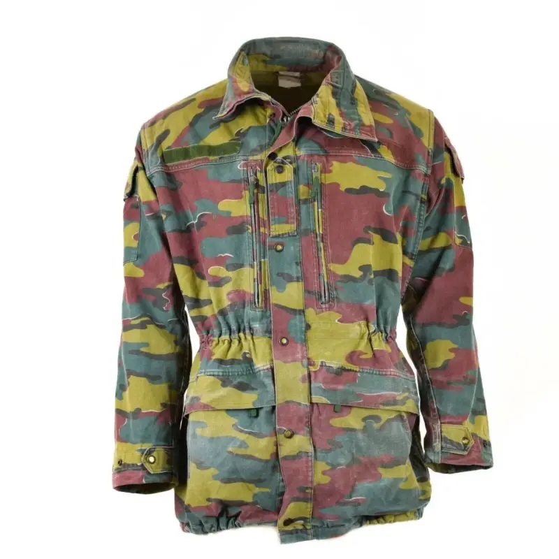 Okazja Oryginalny belgijska armia wojskowa M90 Field Jacket Parma Jigsaw Camo SUDRPLUS