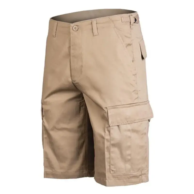 Cena promocyjna MIL-TEC Brand Army Style Khaki Bermuda Combat Mundur Cargo Wojskowe spodenki