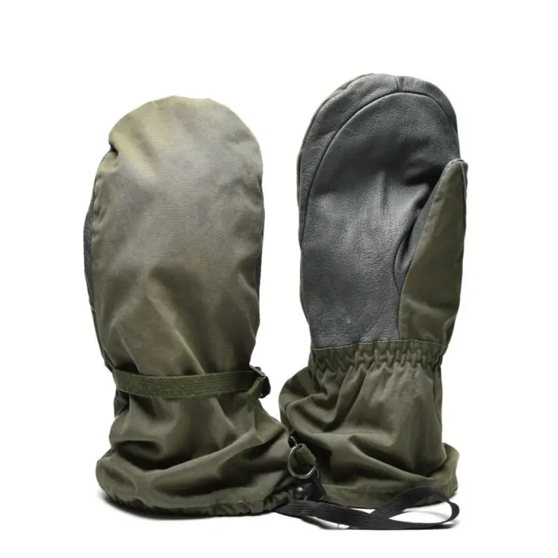 Bezpieczna płatność Oryginalna armia austriacka Olive OD Goretex Mittens Wojskowe wodoodporne rękawiczki bojowe