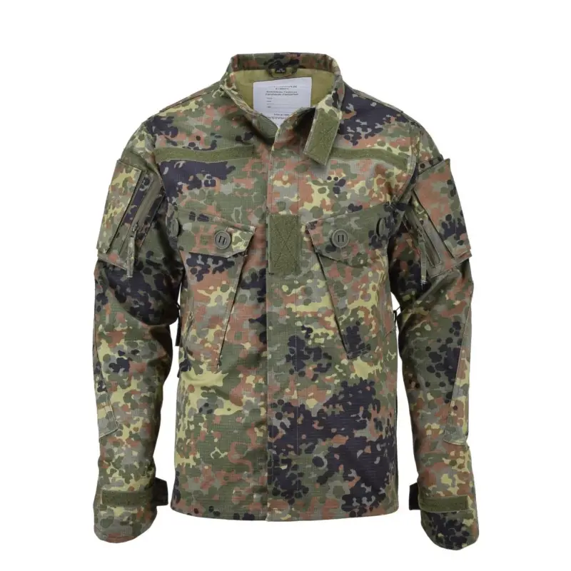 Marka Tacgear Niemiecka armia w stylu kurtka polowa komandos flecktran taktyczne koszule Tylko dziś