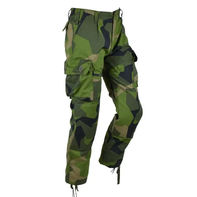 Zniżka Marka Tacgear Szwedzki styl wojskowy Spodnie Wspomnienia Splinter Camo Cargo Ripstop