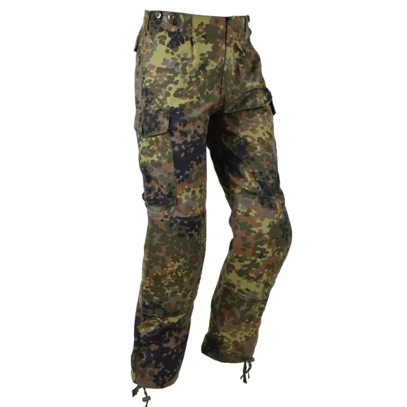 Marka Tacgear Niemiecka armia w stylu Pants Field Combat Flecktran Camo Ripstop Wysoka jakość