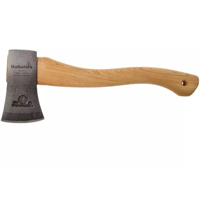 Ograniczona ilość Hulfors H006SV ręcznie kute stalowa stalowa stal Trwałe wałek drewniany Hatchet