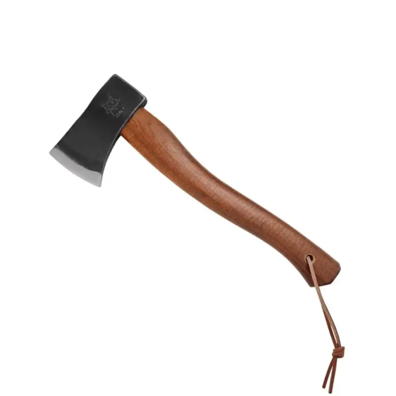 Hit sprzedaży Fox Knives Yankee Axe Razor ostro mocne C45 Stalowa stalowa drewniana uchwyt