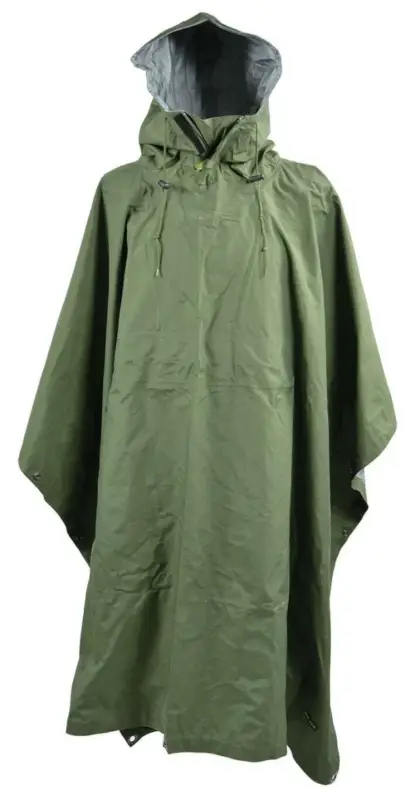 Ale-Tex 3-warstwowy armia Wodoodporny deszcz Poncho Cape PTF Membrane M90 Camo Darmowy zwrot