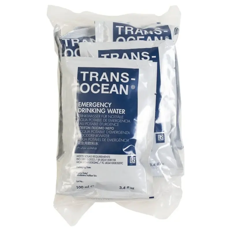 Szybka wysyłka Katadyn Brand Trans-Ocean Emergency Piing Water Ration Pack (5x100 ml) w puszkach