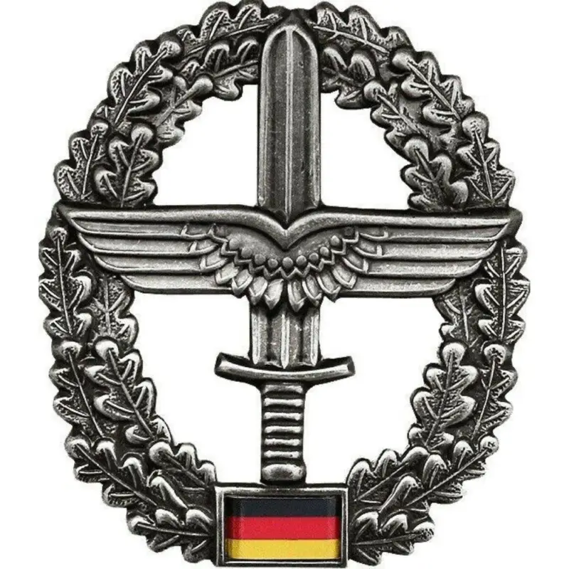 Bezpieczne zakupy Prawdziwy armia niemiecka beret insygnia odznaka cockade coll -aviation corps siły powietrzne wojsko