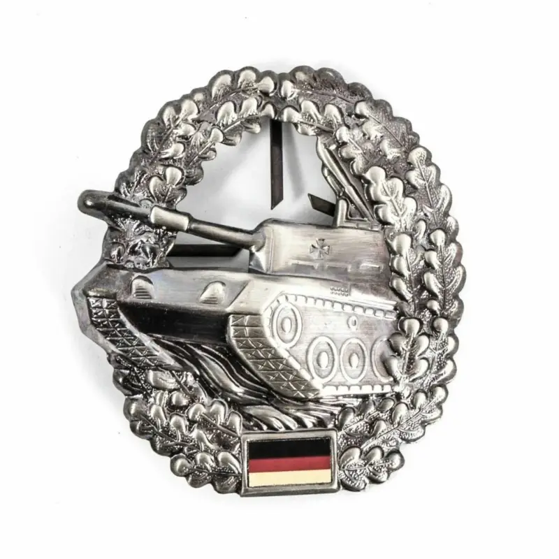 Niska cena Oryginalna armia niemiecka BW Panzer Buret Insignia Badge Tanker Cockade Panzertruppe