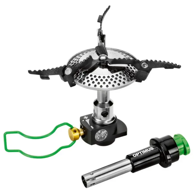 Optimus Crux Lite Camping Camp Camp Stove + piezo kompaktowy składany lekki Tylko dziś