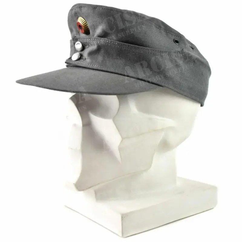 Super okazja Oryginalna czapka niemieckiej armii, gebirgsjäger szary kapelusz wojskowy