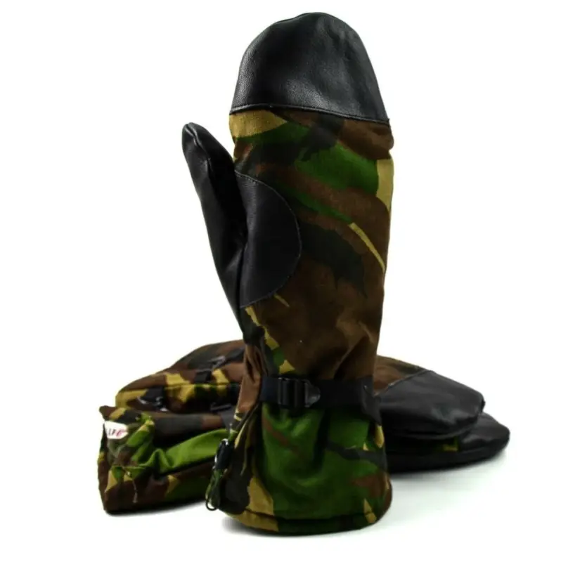 Oryginalna armia holenderska DPM Woodland Camo Mittens. Holenderskie rękawiczki wojskowe Zniżka
