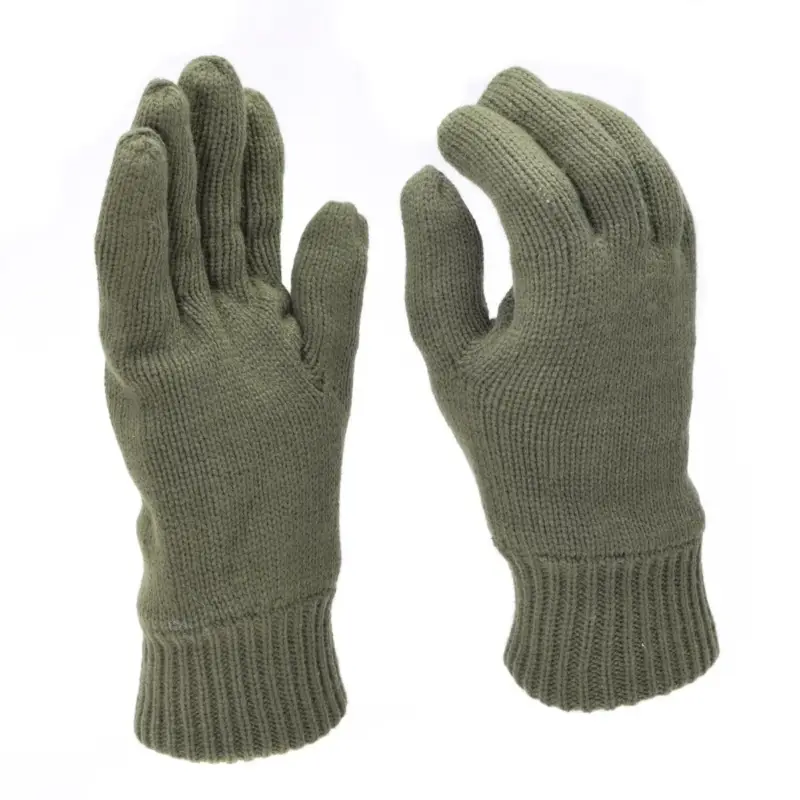 Taniej Rękawiczki Mil-Tec Mężczyźni ciepłe dzianiny THINSULET ™ Olive OD Winter Tactical Gear