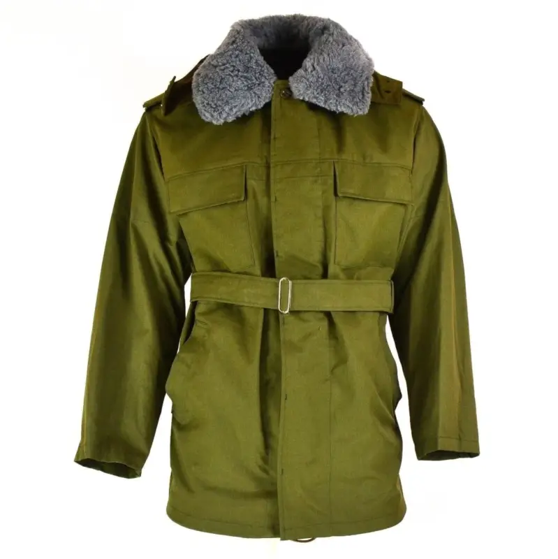 Oryginalny czeski armia pola parka m85 Army Issue Winter Winter Jacket W podszewka nowa Szybka wysyłka
