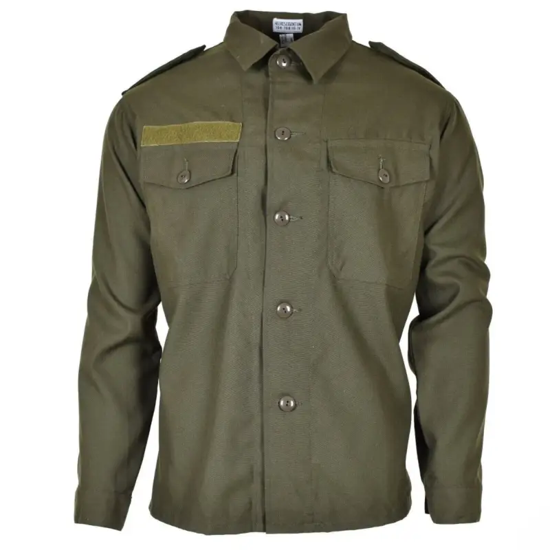Oryginalna austriacka koszula bojowa armii BH wojskowa Olive Green BDU Field Nowe Bezpieczne zakupy