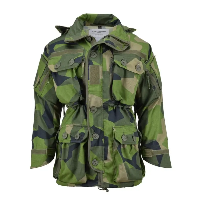 Oferta Tacgear marka styl wojskowy Ripstop Commando Smock Jacket Splinter Camo Fullzip