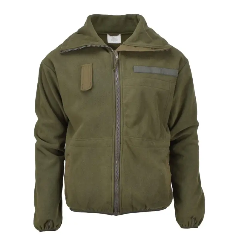 Oferta limitowana Blochl marka austriacka w stylu wojskowym polarowa kurtka wysoka szyja pełna zamek błyskawiczny oddychał