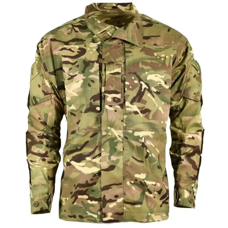 Ostatnia szansa Oryginalna brytyjska kurtka armii walka MTP Camo Field Shirt Lightweight Military New