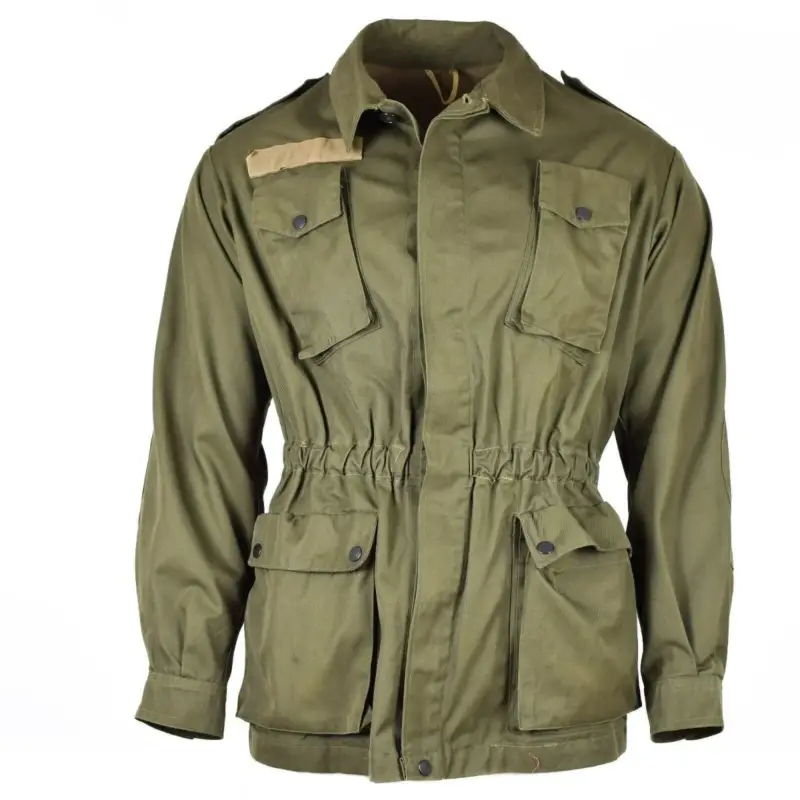Tylko dziś Oryginalny Włoski Olive Green Jacket Shirt Wojskowe BDU Wydanie nadwyżki