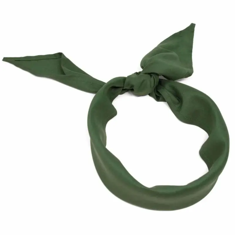 Wyjątkowa oferta Prawdziwa Czech Republika Wojskowa Bandana Lekka waga Cz Pierwsza pomoc szalik zielony nowy